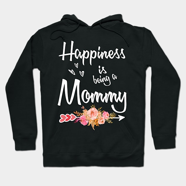 mothers day happiness is being a mommy Hoodie by Bagshaw Gravity